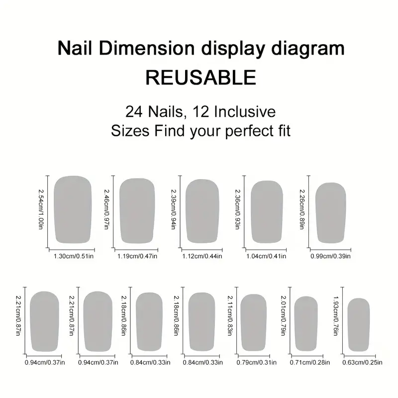 24 faux ongles longs carrés à  - Cosplay Bat Prop avis et prix