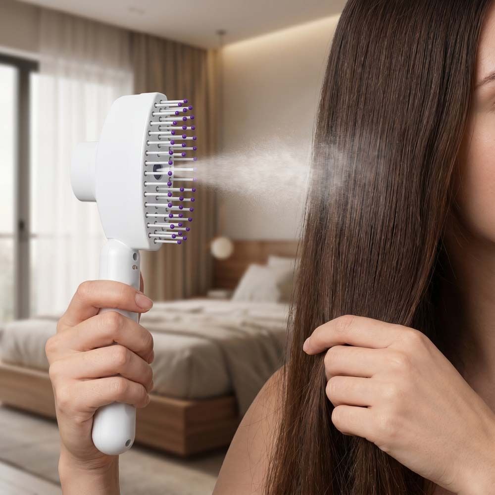 Brosse de massage multifonctio - Hair Spray Color avis et prix