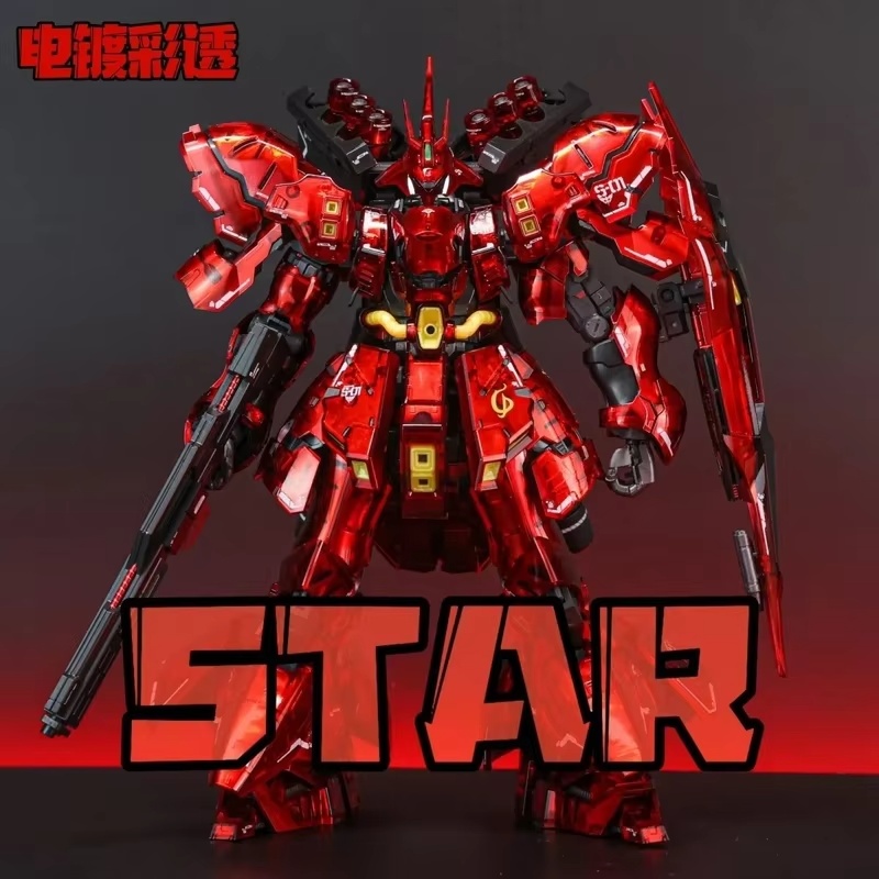 STAR Sazabi Electroplated Clea - Bandai Gundam Rg avis et prix